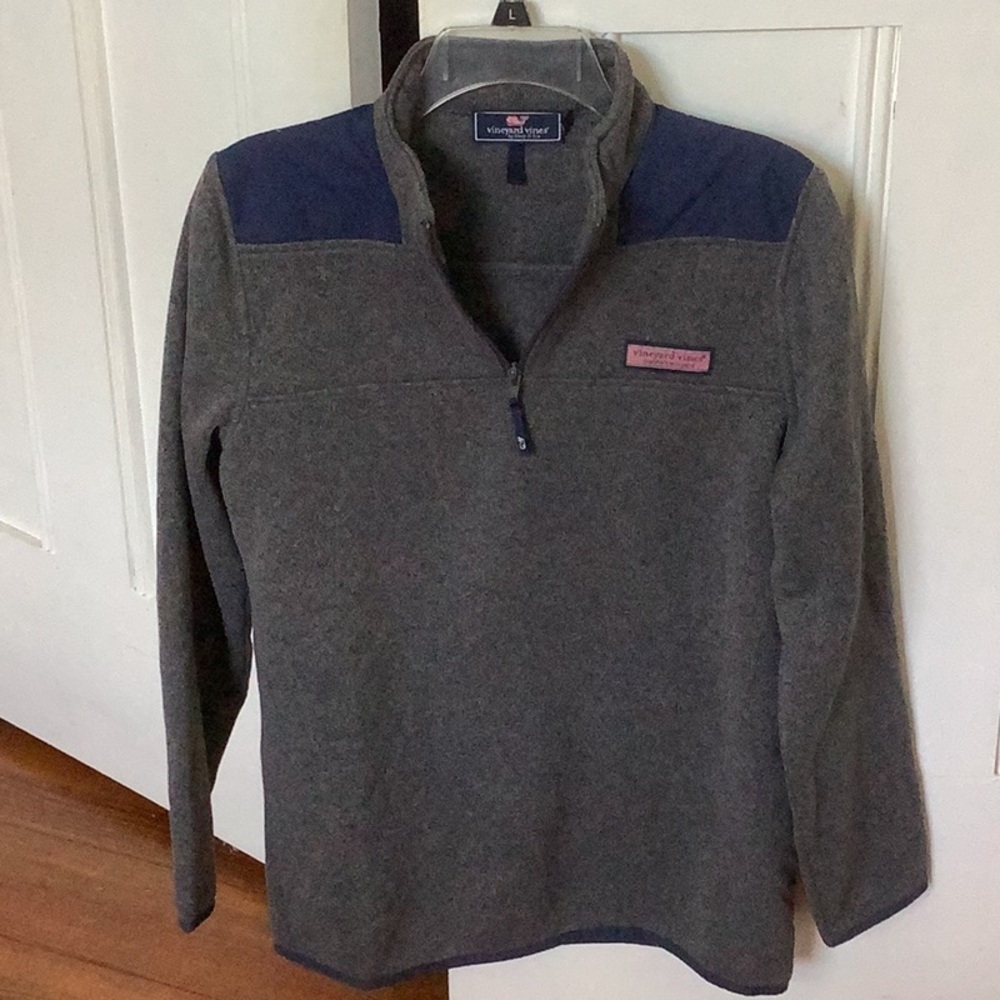 Vineyard Vines Boys Fleece QuarterZip